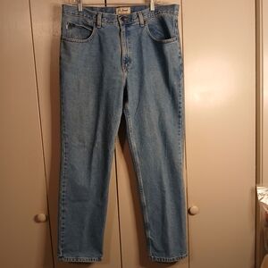 L.L. Bean Classic Fit 36x29 5 Pocket Blue Denim Jeans (0586A2)